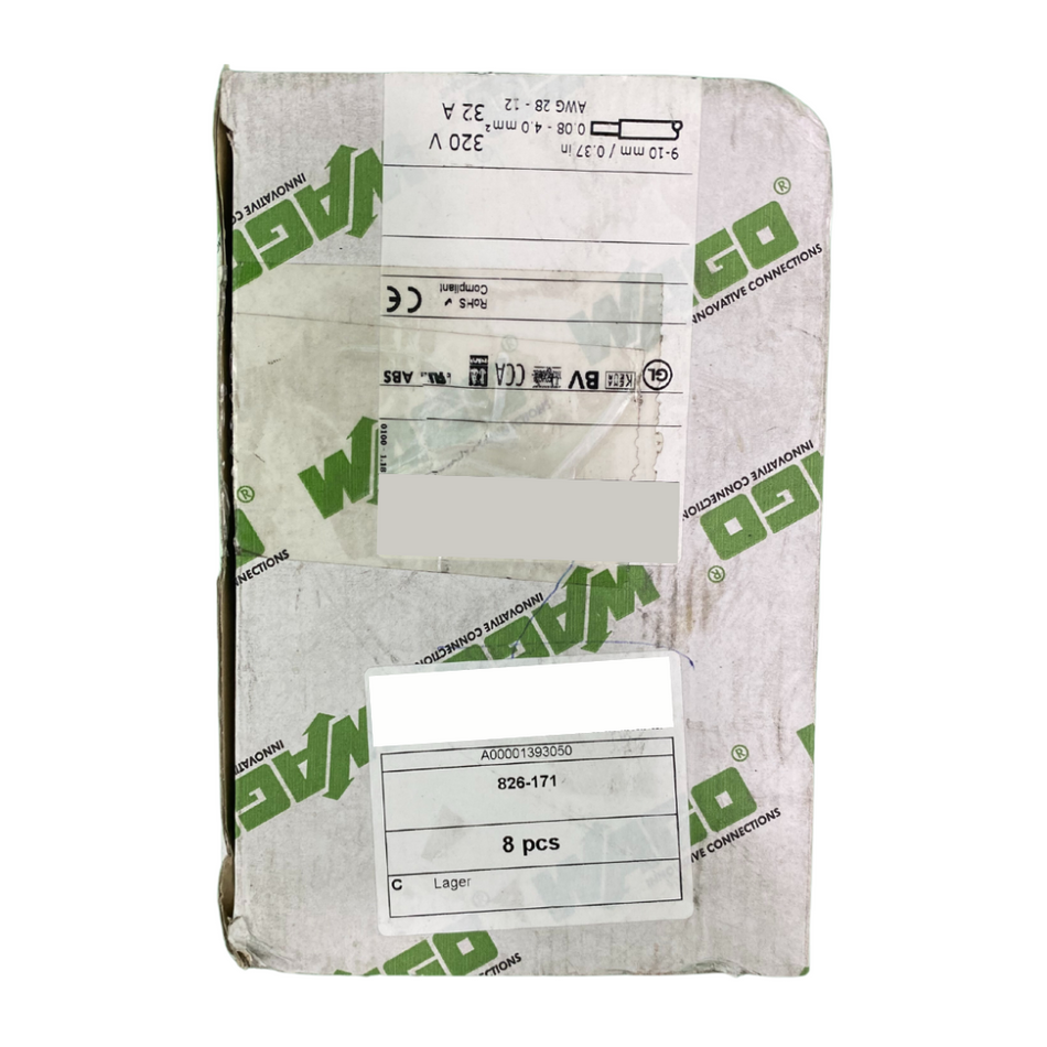 Wago 826-171 Klemmenblock - 8 Stk.