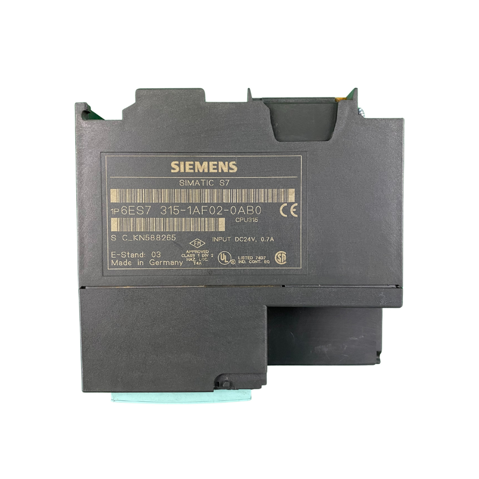 Siemens Simatic S7 6ES7 315-1AF02-0AB0 |