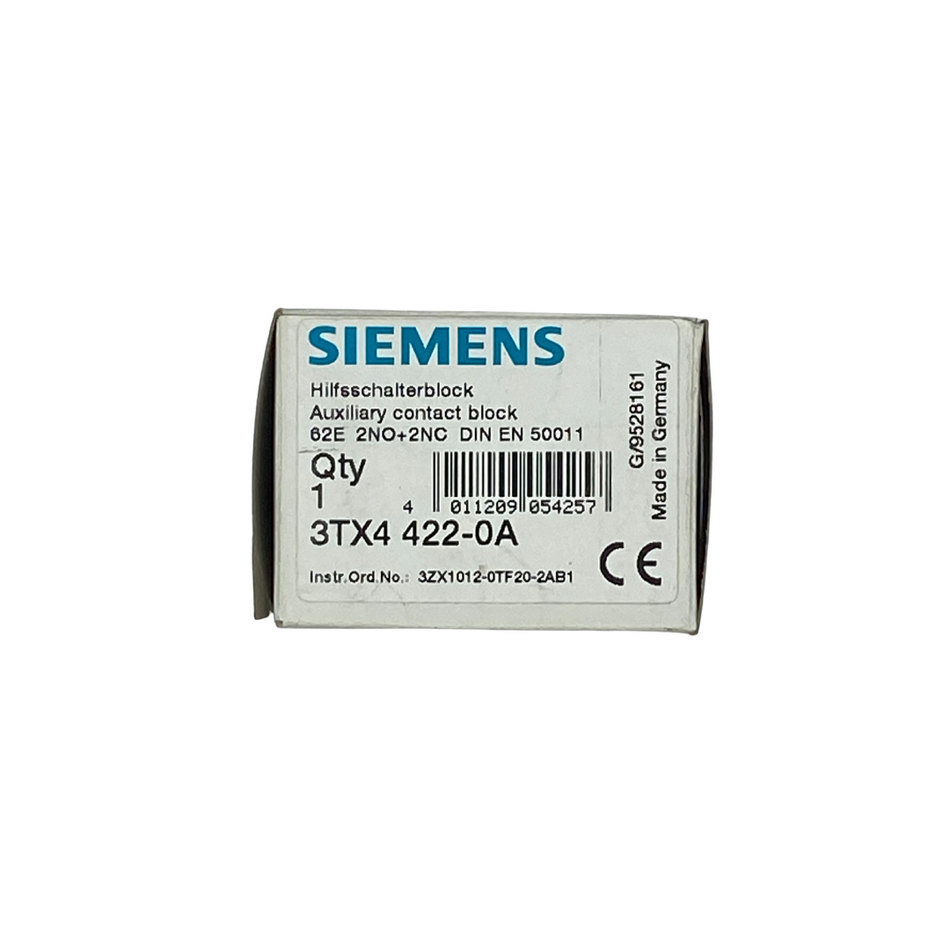 Siemens 3TX4 422-0A Hilfsschalterblock |