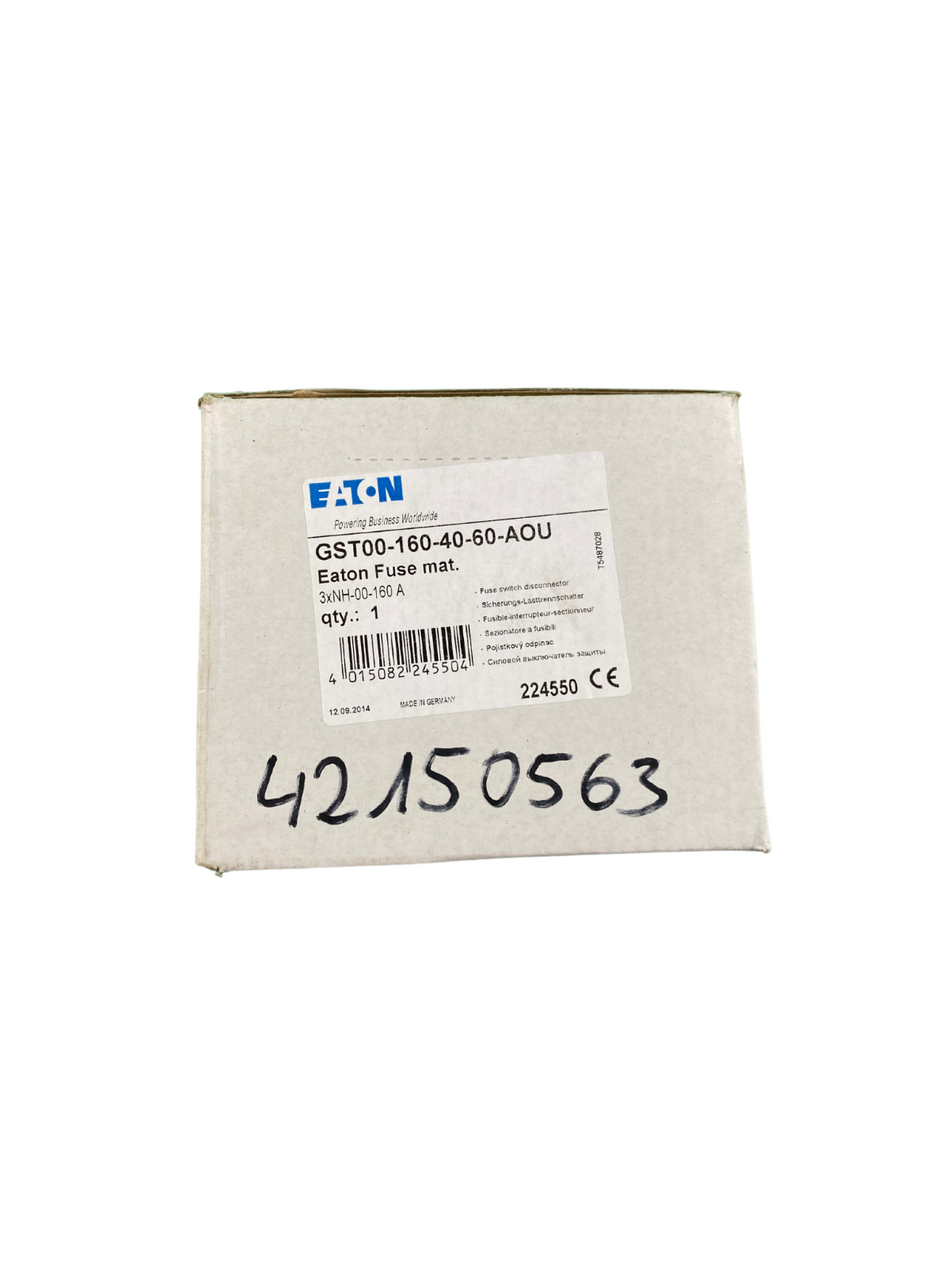 Eaton GST00-160-40-60-AOU NH-Sicherungslasttrennschalter  |