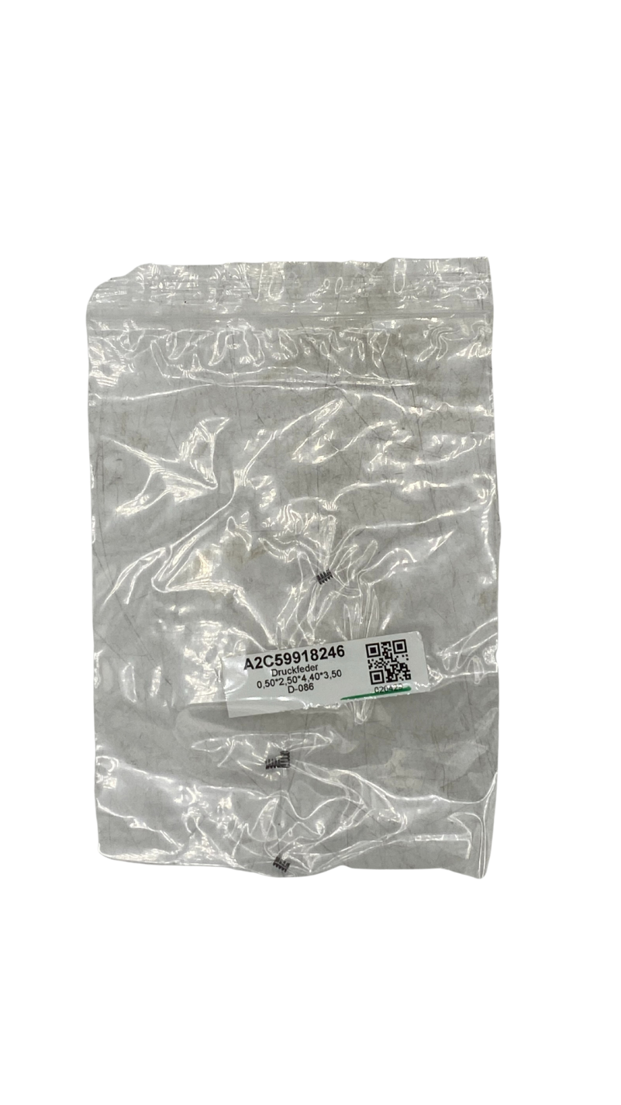 Druckfeder D-086 0,5*2,5*4,4*3,5  2Stk.||