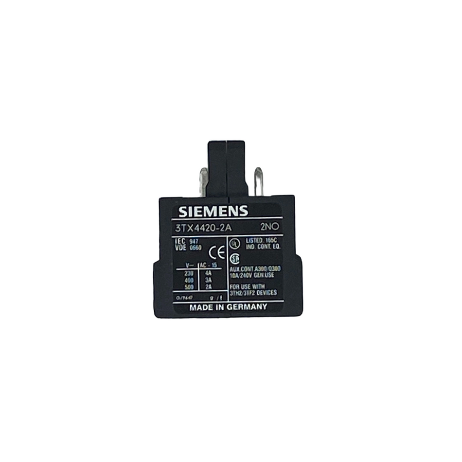 Siemens 3TX4 420-2A Hilfsschalterblock |