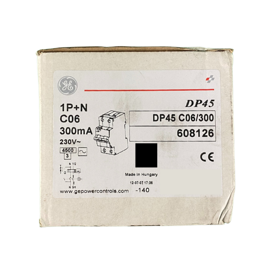 General Electric DP45C06/300 Schutzschalter