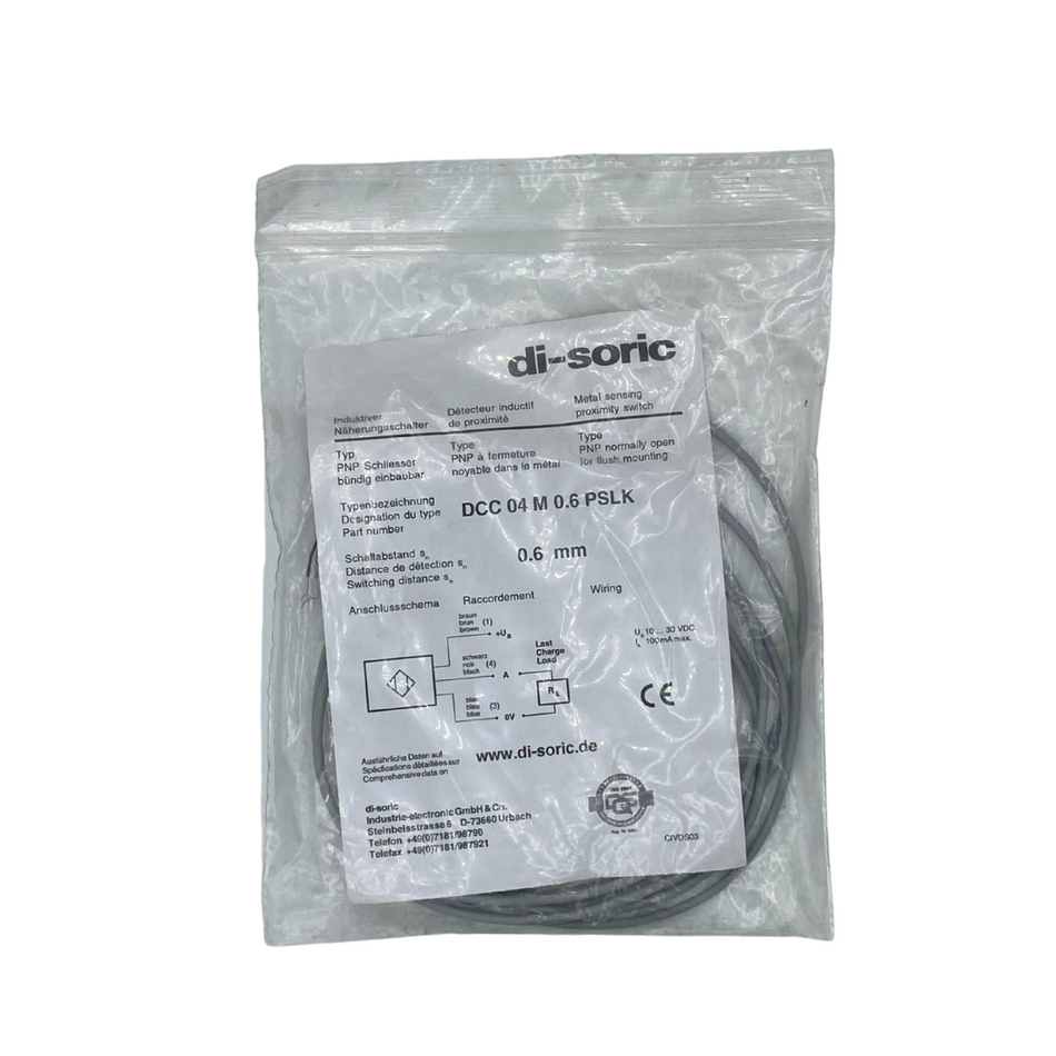 di-soric DCC 04 M 0.6 PSLK Näherungsschalter